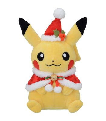 The translated product title is "Pokemon Center Original Plush Christmas Pikachu