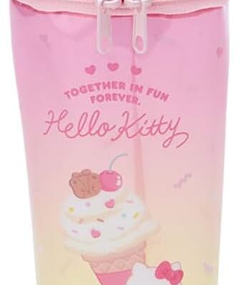 The product title in English is: "Sanrio 389862 Hello Kitty Ice Shaped Pencil Case (Ice Party)