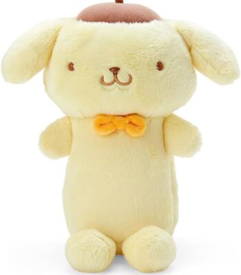 The product title in English is "Sanrio Plush Pencil Case (Plush Design Stationery)