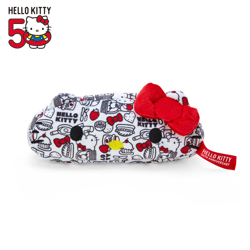 The product title translates to "Face Pen Case (Red) (Hello Kitty 50th Anniversary)" in English