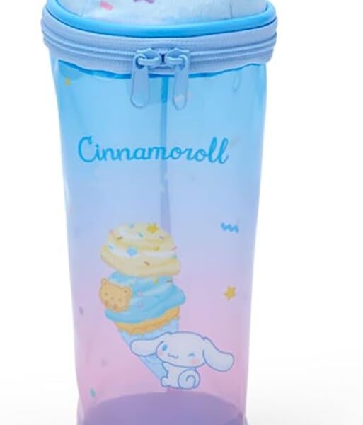 The product title translates to: "Sanrio 389960 Ice Shaped Pen Case (Ice Party) Cinnamoroll