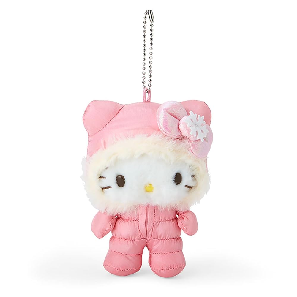 The product title in English is: "Sanrio 247391 Mascot Holder Hello Kitty Keychain