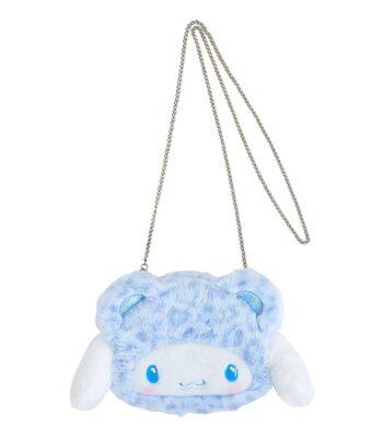 The product title in English is: "Sanrio G-Bear 980269 2-Way Face-Shaped Pouch, Cinnamoroll
