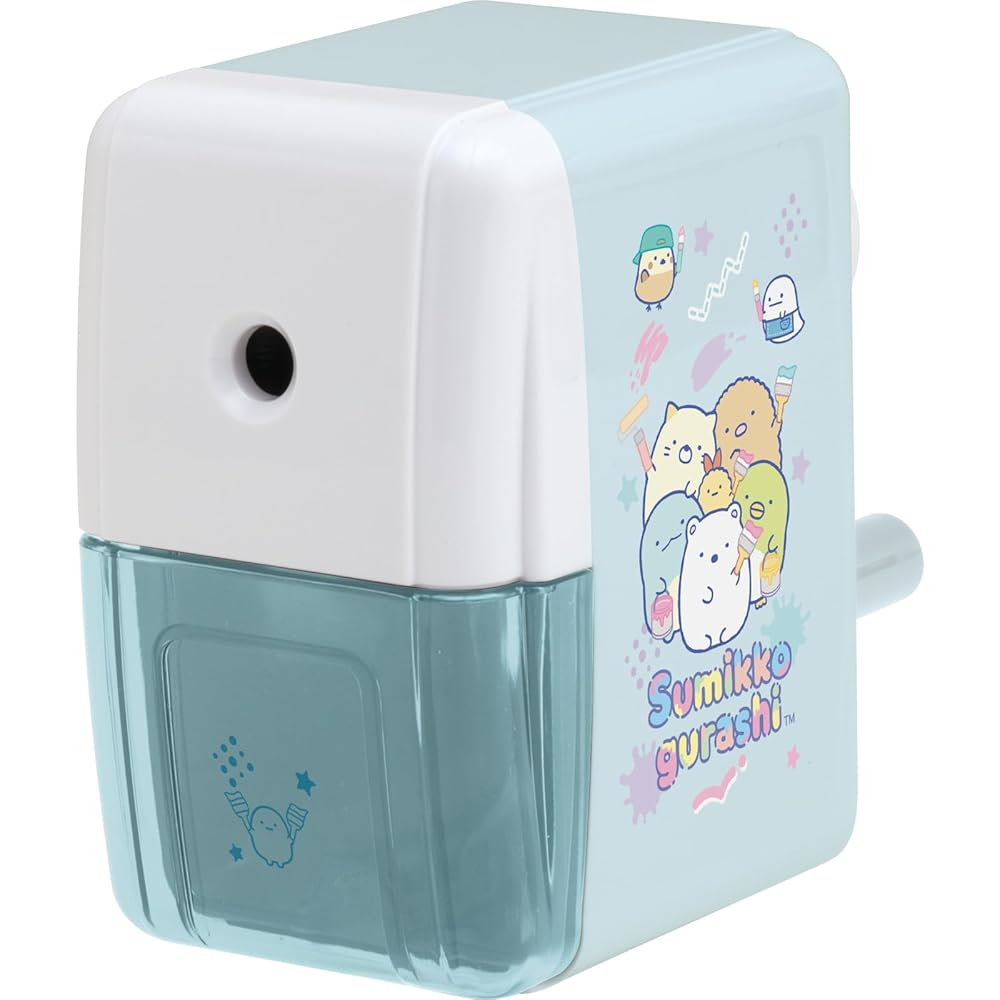 The product title translates to: "San-X FT71301 Gogo School Sumikko Gurashi Manual Pencil Sharpener