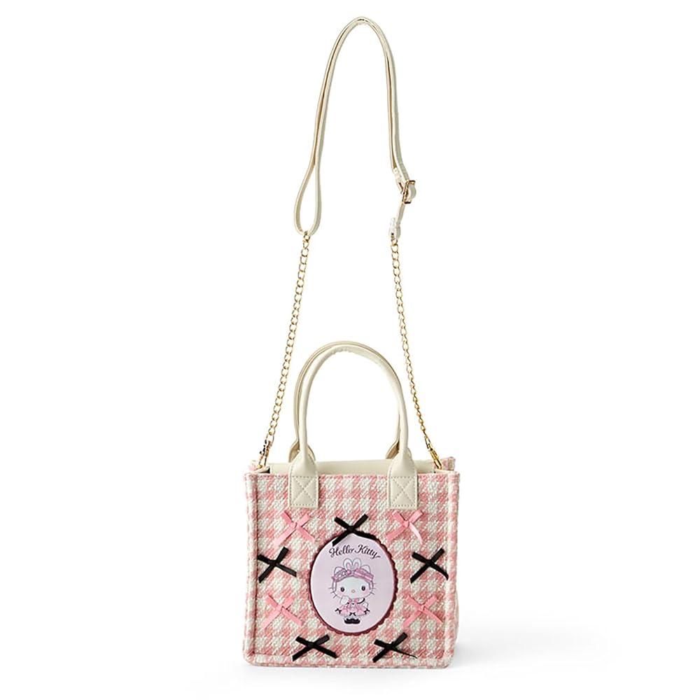 The product title translates to "[Sanrio] 2WAY Mini Tote Bag (Dream Ribbon)