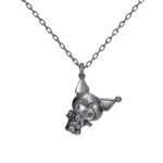 The product title in English is: "[Utreati] Sanrio NSaMM-104-SV-BP My Melody Chroi Goods Necklace, Silver (Black Coating), Women's, Gift