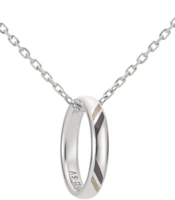 [U-Treasure] Haikyuu!! Goods Necklace Ring Necklace Fukurodani Academy High School Silver Unisex Men's Women's Popular Accessories Jewelry Present Gift