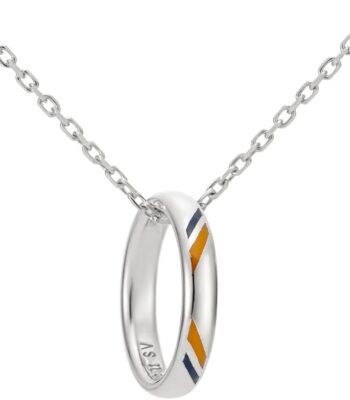 [U-Treasure] Haikyuu!! Goods Necklace Ring Necklace Karasuno High School Silver Unisex Men's Women's Popular Accessory Jewelry Gift