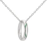 [UTOREI] Haikyu!! Goods, Necklace, Ring Necklace, Aoba Josai High School, Silver, Unisex, Popular Accessory, Jewelry, Gift