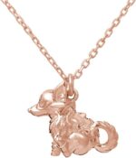 [Utreati] Monster Hunter Goods Necklace, Otomoguarc 'Kamuragal Series Ver.' Necklace, Silver (Pink Gold Coating), Unisex, Accessory, Birthday, Anniversary, Gift,