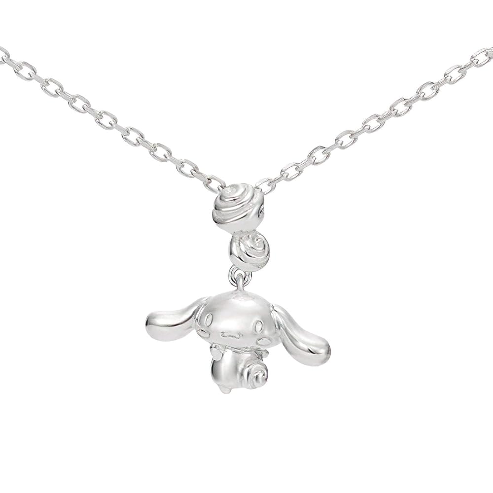 [Utreati] Sanrio Cinnamoroll NSaCN-100-SV950 Cinnamoroll Necklace, Silver, Women's, Gift