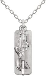 [Utreative] Arknights Merchandise Necklace, Motif Necklace (Elydium), Silver, Unisex, Accessory, Jewelry, Popular, Gift