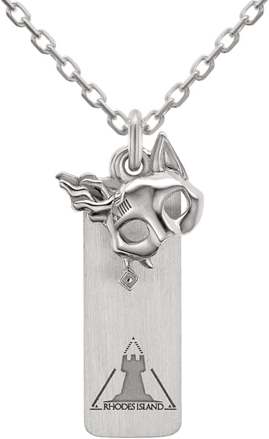 Uutleisure Arc Knights Goods, Necklace, Motif Necklace, Phantom, Silver, Unisex, Men's, Women's, Accessory, Gift