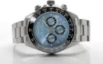HYAKUICHI 101 Hyakuichi Divers Chronograph Watch, Men's, Water Resistant to 20 ATM, Date Quartz, Ceramic Bezel SIB, Silver, Bracelet Type - Image 5