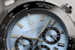 HYAKUICHI 101 Hyakuichi Divers Chronograph Watch, Men's, Water Resistant to 20 ATM, Date Quartz, Ceramic Bezel SIB, Silver, Bracelet Type - Image 3