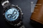 HYAKUICHI 101 Hyakuichi Divers Chronograph Watch, Men's, Water Resistant to 20 ATM, Date Quartz, Ceramic Bezel SIB, Silver, Bracelet Type - Image 6