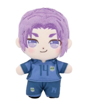 The product title translates to: ""Blue Lock" Purinuitacchi Dream Plush Mikage Reo