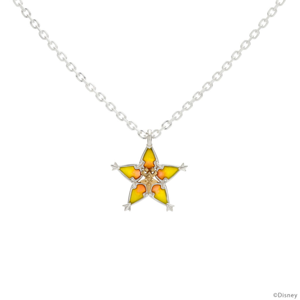 The product title translates to: "Connection Amulet - Terra - Necklace Silver 'Kingdom Hearts' | U-TREASURE