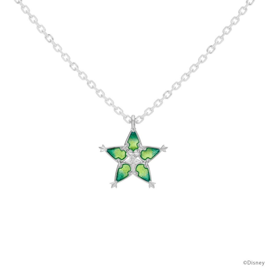The product title translates to: "Connection Amulet - Ventus / Necklace K18 White Gold 'Kingdom Hearts' | U-TREASURE | Yu-Treasure