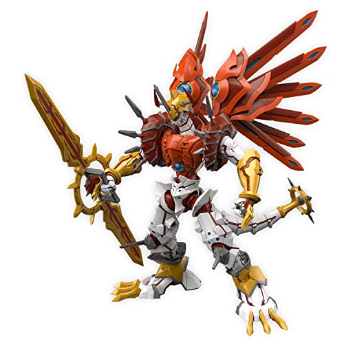 The product title translates to "Figure-rise Standard Amplified 'Digimon Data Squad' ShineGreymon