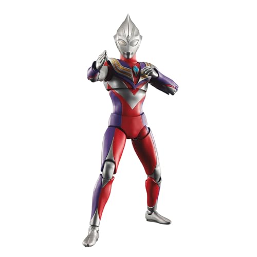 The product title translates to "Figure-rise Standard 'Ultraman Tiga' Ultraman Tiga Multi Type