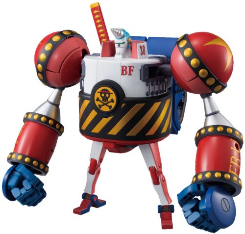 The product title translates to: "Franky Shogun Best Mecha Collection One Piece - Bandai