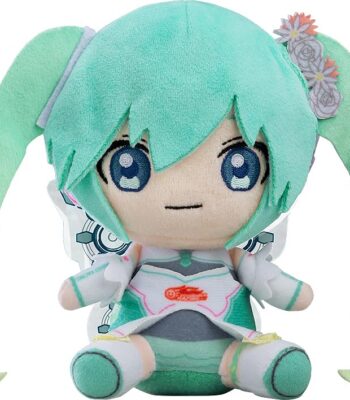 The product title translates to "Hatsune Miku GT Project 15th Anniversary Commemorative Plushie 2017 Version