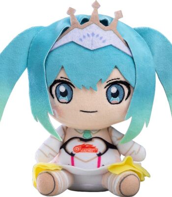 The product title translates to: "Hatsune Miku GT Project 15th Anniversary Commemorative Plushie 2015 Version