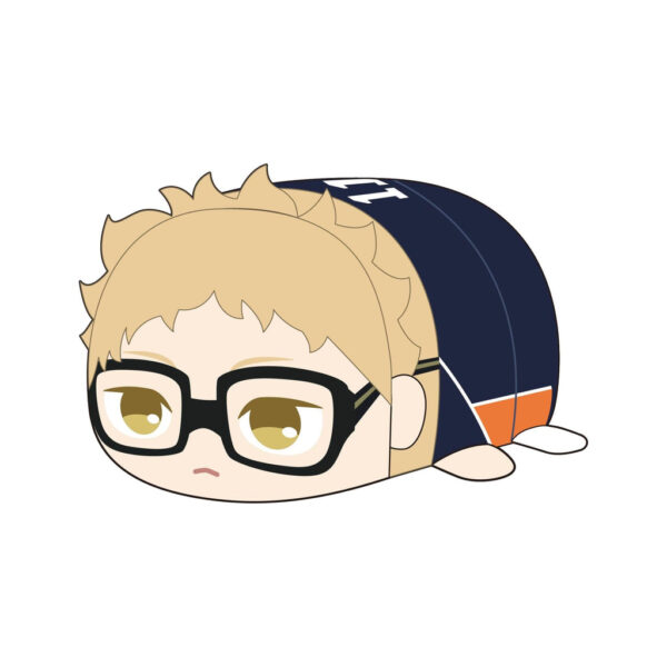 The product title translates to: "HQ-74 'Haikyu!!' Potekoro Mascot (M Size) C Tsukishima Kei