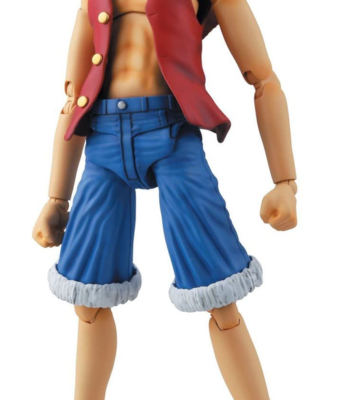 The product title translates to: "Monkey D. Luffy - 1/8 scale - MG Figurerise One Piece - Bandai