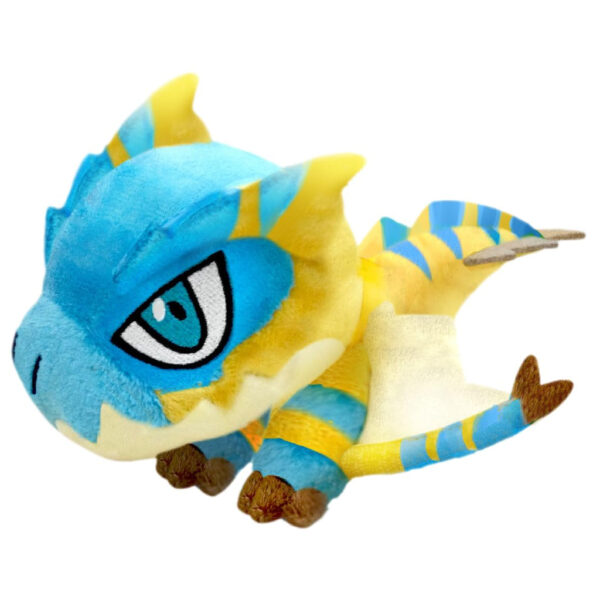 The product title translates to: "Monster Hunter Deformed Plush Tigrex (Reprint)