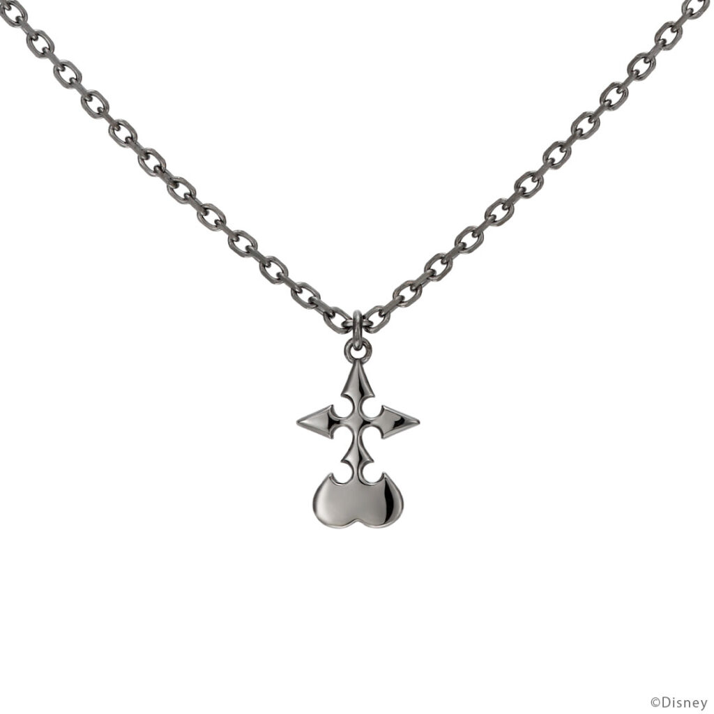 The product title translates to: "Nobody / Necklace K18 White Gold 'Kingdom Hearts' | U-TREASURE | Yu-Treasure