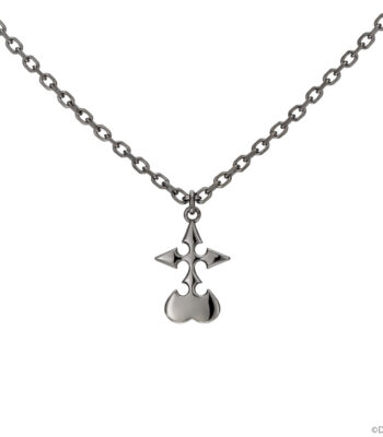 The product title translates to: "Nobody / Necklace K18 White Gold 'Kingdom Hearts' | U-TREASURE | Yu-Treasure