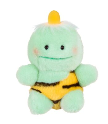 The product title translates to: ""Pikapon" Plush S Size Green