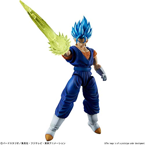 The product title translates to: "Vegito Super Saiyan God Super Figure-rise Standard Dragon Ball Super - Bandai