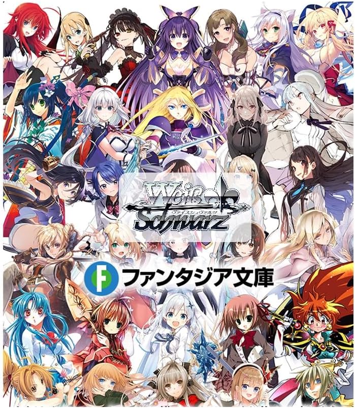 The product title translates to "Weiss Schwarz Booster Pack Fujimi Fantasia Bunko Volume 2