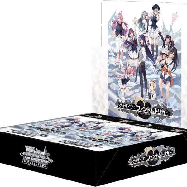 The product title translates to "Weiss Schwarz Booster Pack 'Grisaia Phantom Trigger'