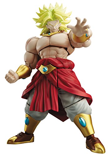 The translated product title in English is: "Broly SSJ Figure-rise Standard Dragon Ball Z: Burn!! Fierce Battle - Bandai