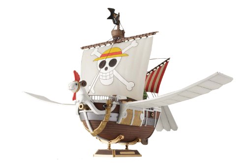 The translated product title is: "Bandai Model Kit One Piece Flying Version: Going Merry