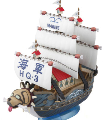 The translated product title is: "Bandai Model Kit One Piece Garp Ship Grand Ship Collection