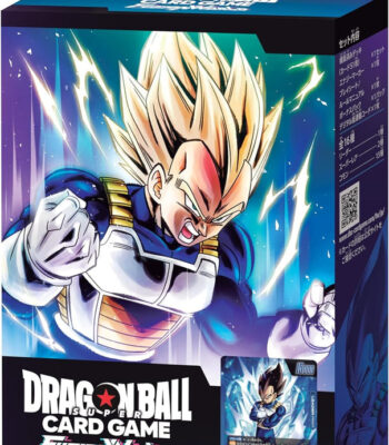 The translated product title is: "Dragon Ball Super Card Game Fusion World Start Deck Vegeta FS02