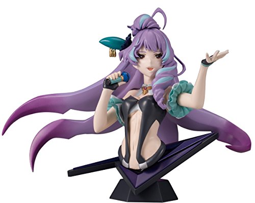 The translated product title is: "Mikumo Guynemer Bust Figure-rise Bust, Macross Delta - Bandai