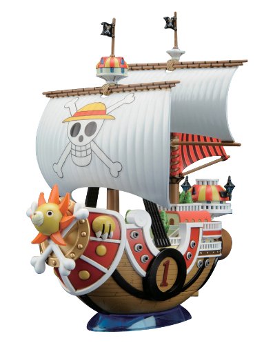 The translated product title is "Model Kit One Piece Thousand Sunny Grand Ship Collection." It appears to be already in English, referring to a model kit of the Thousand Sunny...