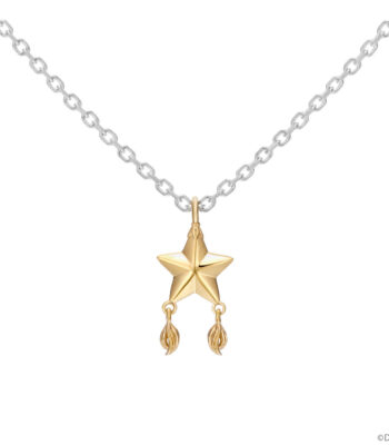 The translated product title is: "Paopu Fruit / Necklace K18 Yellow Gold 'Kingdom Hearts' | U-TREASURE | Yutorejā