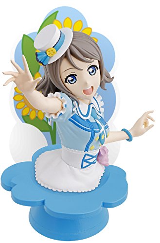 The translated product title is: "Watanabe You Bust Figure-rise Bust Love Live! Sunshine!! - Bandai