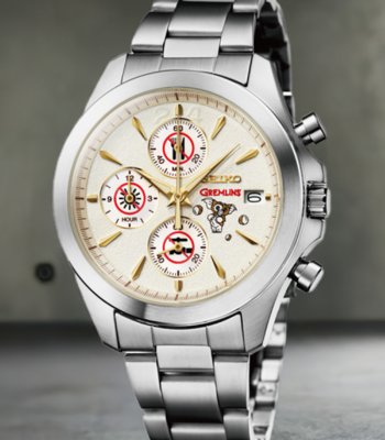 The product title in English is: "SEIKO GREMLINS 40TH ANNIVERSARY COLLABORATION WATCH MADE IN JAPAN