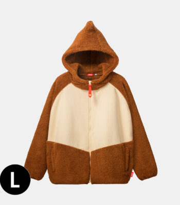 The product title translates to "Fleece Parka Donkey Kong [Available at Nintendo TOKYO]