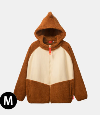 The product title translates to "Fleece Parka Donkey Kong [Nintendo TOKYO Merchandise]