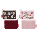Mofusand One-Sided Mesh Pouch Set of 2 (Strawberry) - Image 5