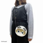 Mini Pouch Fluffy (Panda) - Image 3